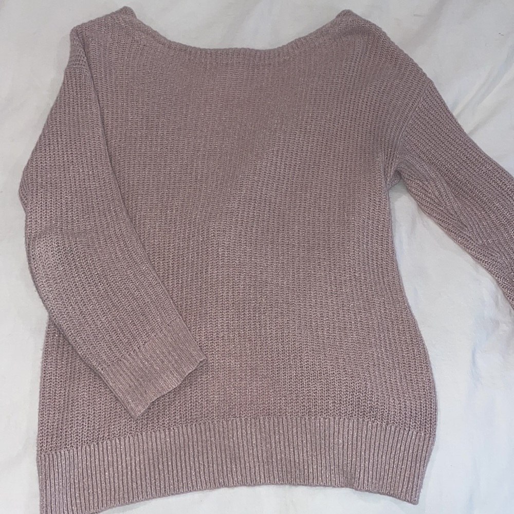 Knot Twist X Sweater - image 3